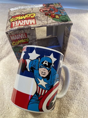 Zak Designs Marvel Comics Captain America Coffee Cup Mug, 11.5 Oz  New In Box
