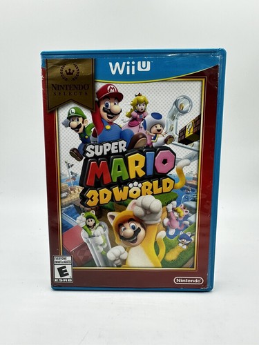 Super Mario 3D World (Nintendo Wii U, 2013) Authentic Game