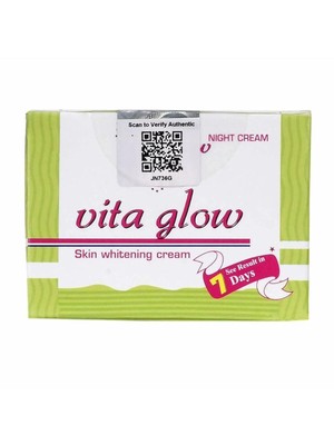 Vita Glow Skin Whitening and Fairness Nachtcreme + KOSTENLOSER VERSAND