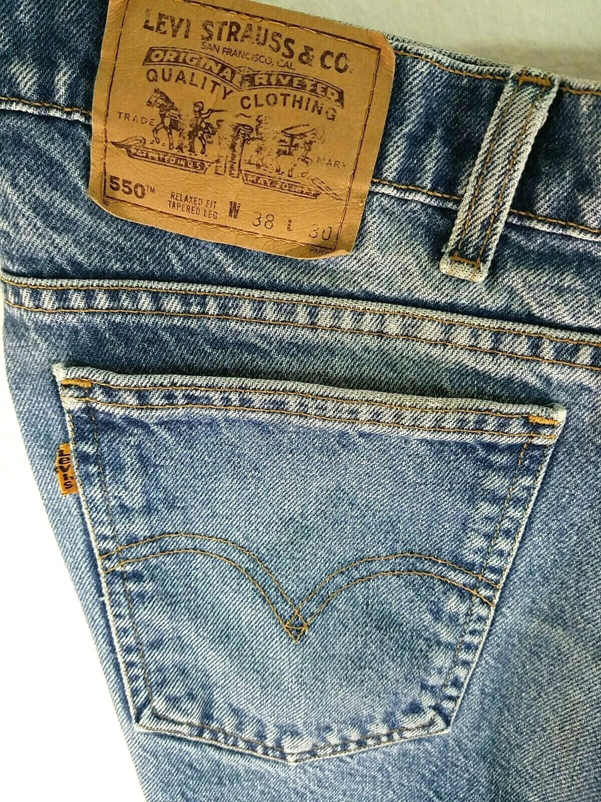 LEVI'S Vintage LVC 551 ZXX 1961 Big E Red Line Selvedge LEVI'S Vintage LVC 551 ZXX 1961 Big E Red Line Selvedge