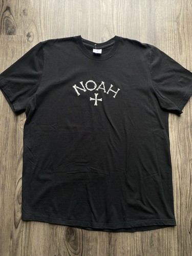 NOAH NYC CORE LOGO tシャツ New Noah NY Bone core logo Black Tee Sz S !!! kith aime leon