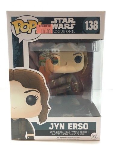 Funko Pop! 138- Star Wars Rogue One - Jyn Erso Vinyl Figure