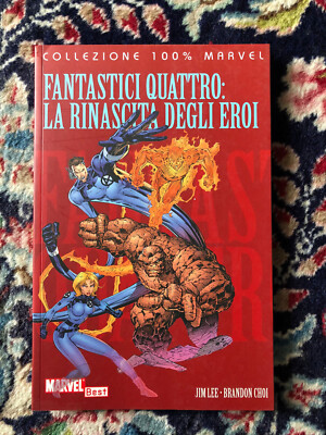 Fantastici Quattro - La Rinascita Degli Eroi - Jim Lee Brandon Choi 100% Marvel
