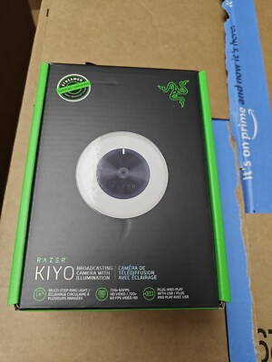 Razer Kiyo RZ19-02320100-R3U1 4 MP Streaming Camera - Black