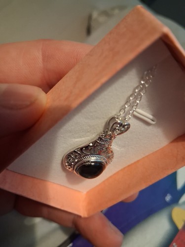 Mood stone necklace Color Change Gemstone Necklace comes