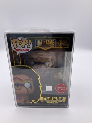 Funko POP! WWE Hall of Fame Ultimate Warrior #142 GameStop Exclusive