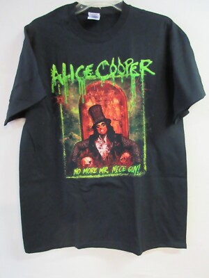 ALICE COOPER OFFICIAL MERCH MR. NICE GUY BAND CONCERT MUSIC T-SHIRT LARGE