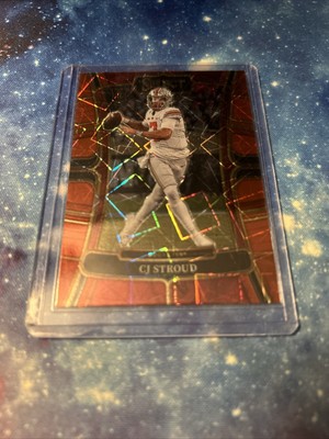 CJ Stroud 2023 Lot of 6 Rookies RC-Houston Texans ROTY Lazer, Silvers, Base
