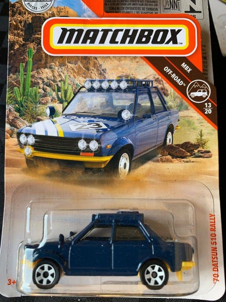 matchbox 70 datsun 510 rally