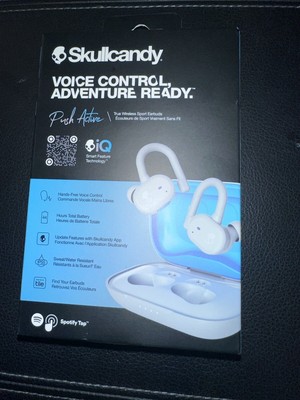 Skullcandy Push Active True Wireless Earbuds - Light Gray/Blue