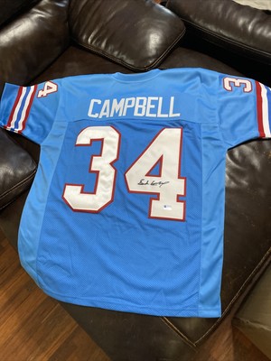 earl campbell authentic jersey