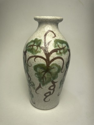 Art Studio Grape Vine Bud Flower Vase Signed Hand Made