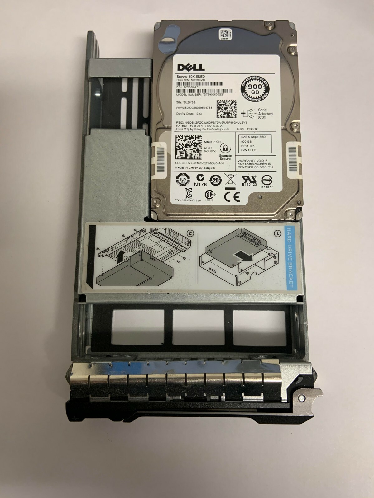 PCパーツ Dell XRRVX 900GB 10K 6G 2.5 SAS SED HDD Amazon.com: Dell XRRVX 900GB 10K 6G 2.5 SAS SED HDD