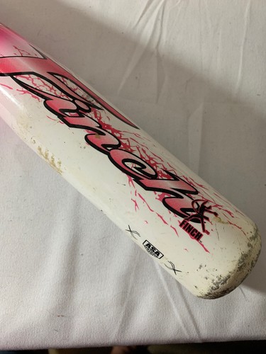 Mizuno Finch Fastpitch Softball Bat - 24 Inch - 13.5 oz - MZ1300 Alloy - Pink