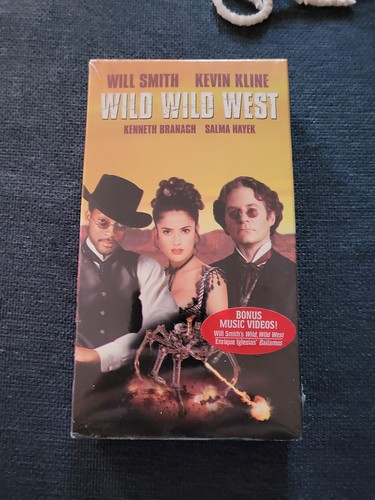 激レア‼️ Wild Wild West movie Warners Bros Wild Wild West 1999 VHS Warner Brothers New Sealed Watermark