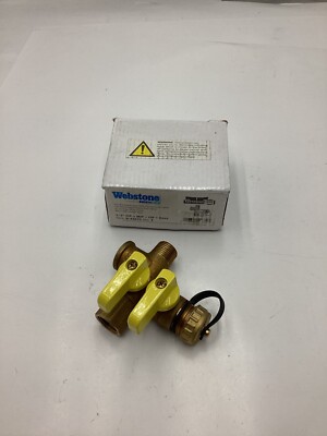 Webstone Nibco H-41672 Pro Pal Expansion Tank Full Port Forged Brass Ball Valve