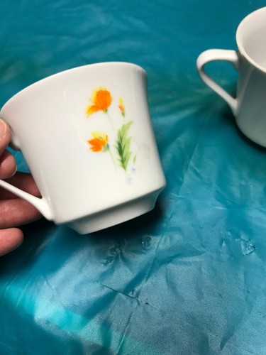 JUST SPRING Imperial cup Set Of 4 Japan L5011 by W. Dalton