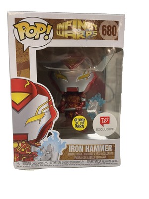 Funko Pop! Infinity Warps: Iron Hammer #680 Walgreens Exclusive Glow In The Dark