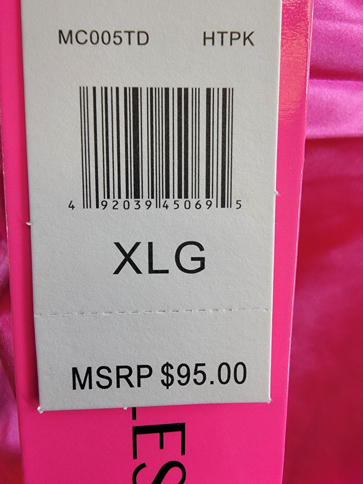 With Jules Long-Sleeve Ruched Dress Girls' XL Bright Pink Straight Neck Pullover - Picture 16 of 16