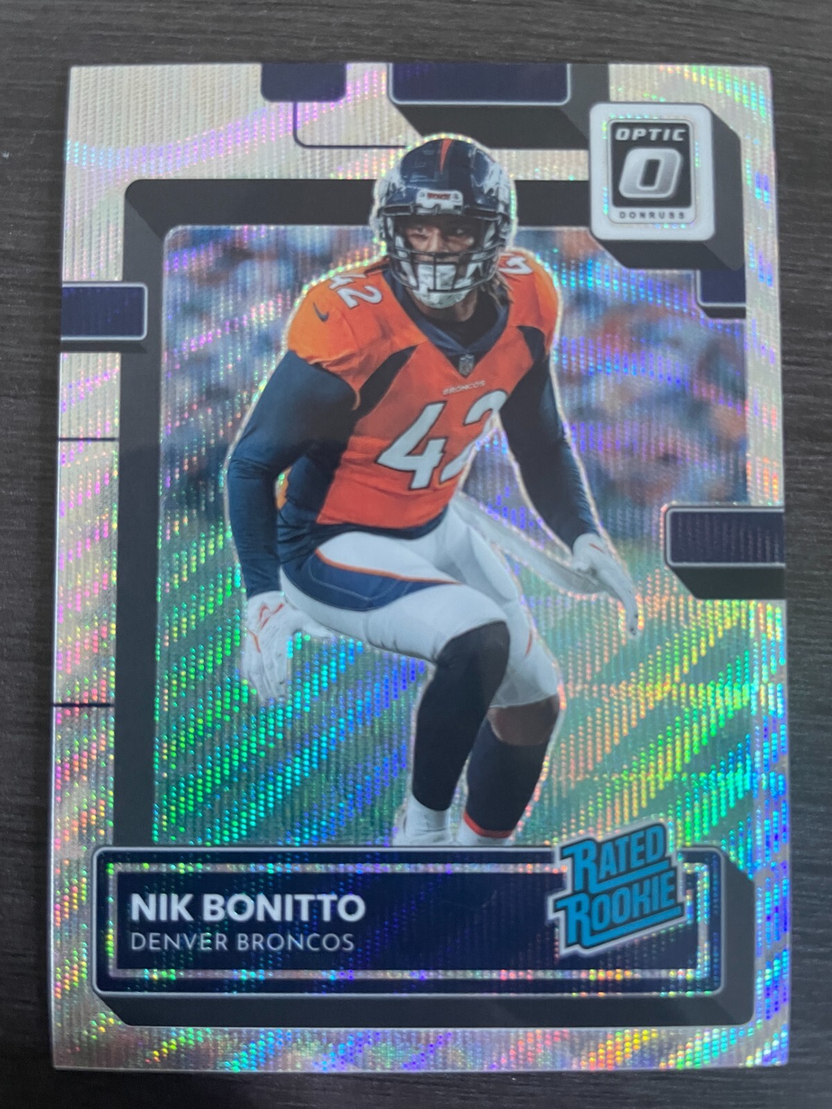 2022 Panini Donruss Optic Nik Bonitto #270 Rate Rookie RC