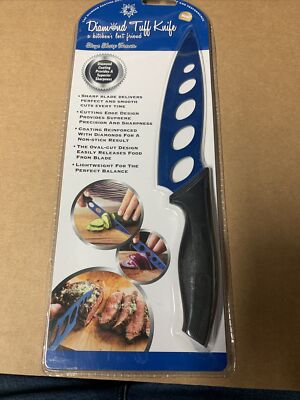 Diamond Tuff Knife (stays sharp forever) 10 inch Free Shipping