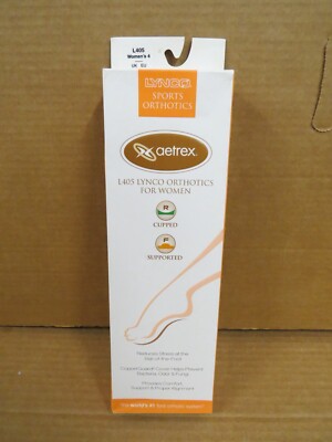 Aetrex Women's Lynco Foot Orthotics Metatarsal Support L405 NOS