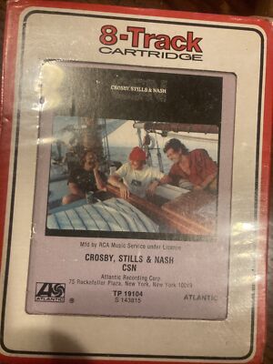 CROSBY STILLS NASH  CSN 8-TRACK TAPE NEW/ SEALED