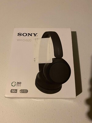 Sony WH-CH520 Bluetooth Wireless Headphones - Black