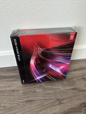 Adobe X Acrobat Suite Brand New Sealed Windows