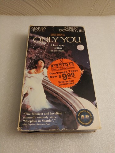 Only You (VHS 1995) Marisa Tomei, Robert Downey Jr., Bonnie