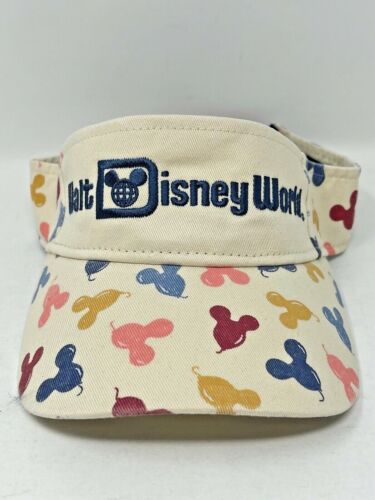Disney Parks Mickey Mouse Balloon Visor Hat Walt World Junkfood Forever WDW NWT
