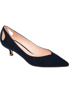 

JOURNEE COLLECTION Женские темно-синие туфли с вырезами Goldie Kitten Heel Slip On Heel, Navy, GOLDIE-PUMP