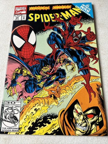 SPIDER-MAN Vol. 1 No. 24, July, 1992 Marvel Comics, Infinity