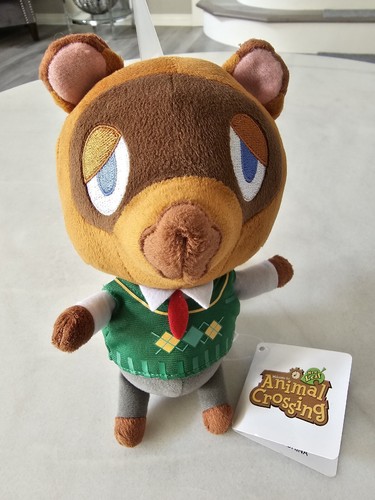 ANIMAL CROSSING TOM NOOK PLUSH Stuffed Animal 8