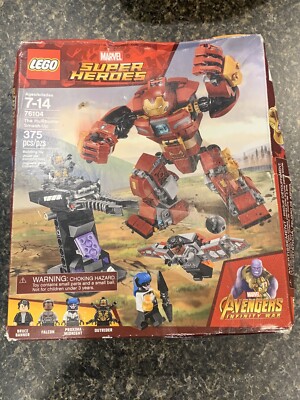 LEGO 76104 Marvel Avengers Infinity War Hulkbuster Smash-Up SEALED Read