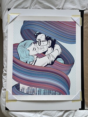 D*Face X Kai & Sunny - Unity Suck Face Twist - Collab Screen Print - Rare