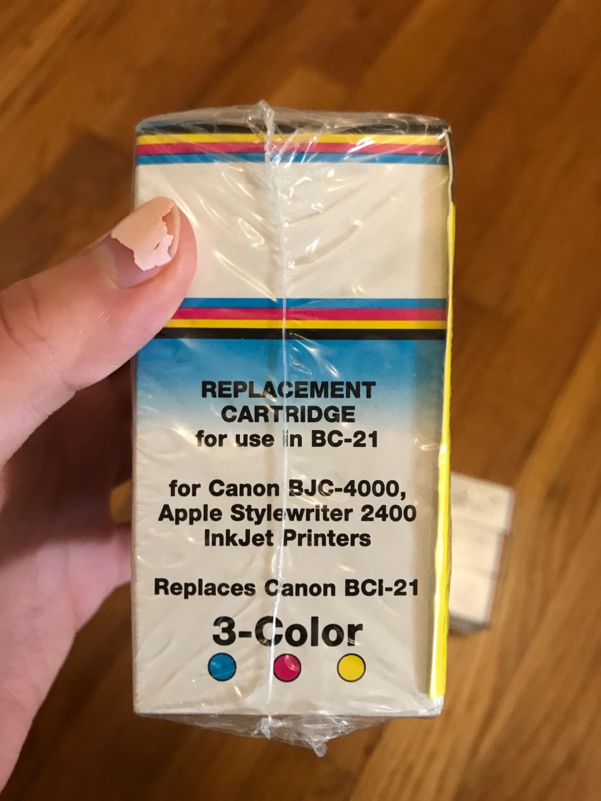 BCI-21 3-Color Replacement Cartridge Pack of Six NIB New Canon