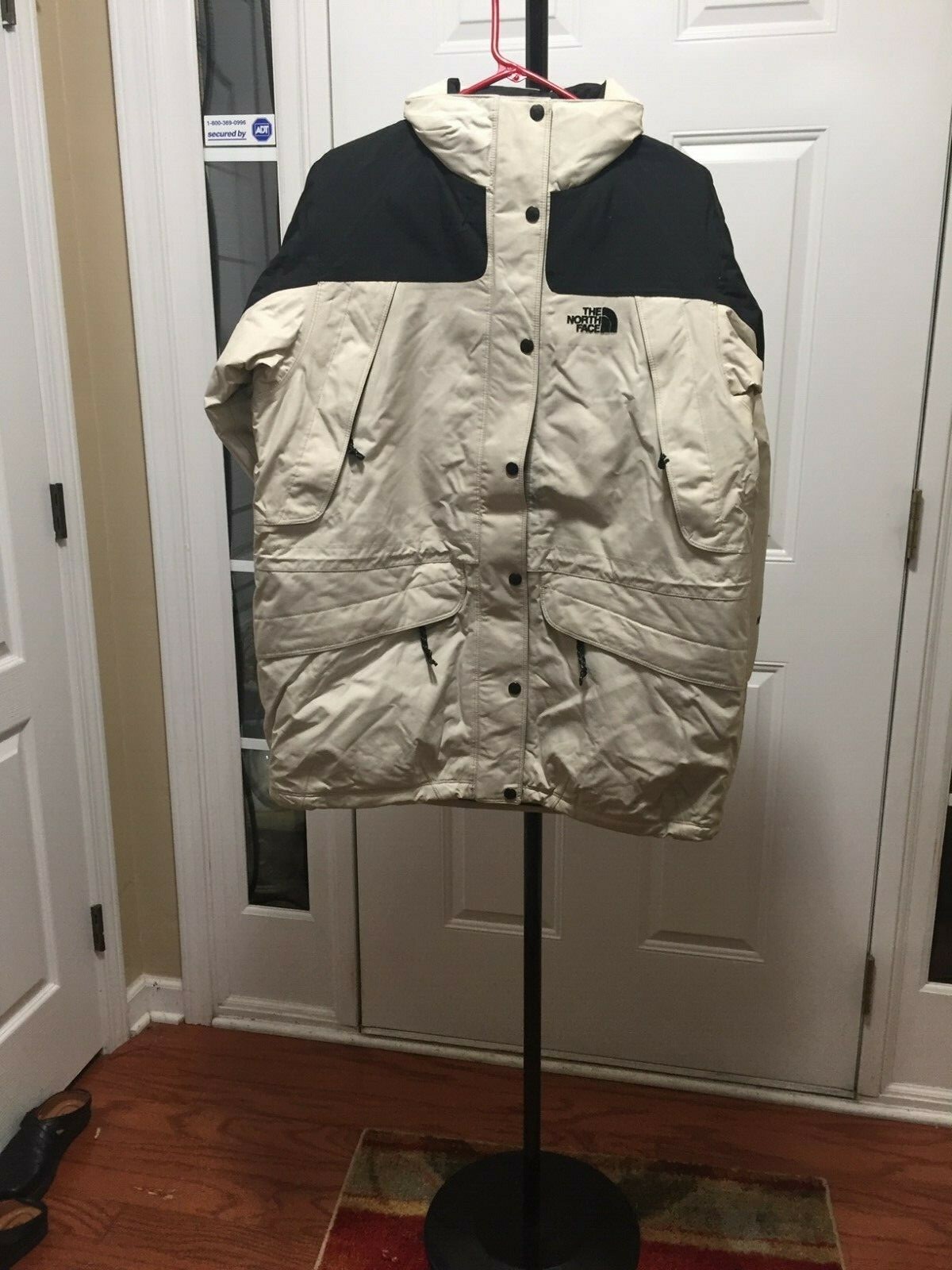 Pre-owned The North Face North Face Talkeetna Hyvent Parka Jacket Size Lg In Tumbleweed / Black
