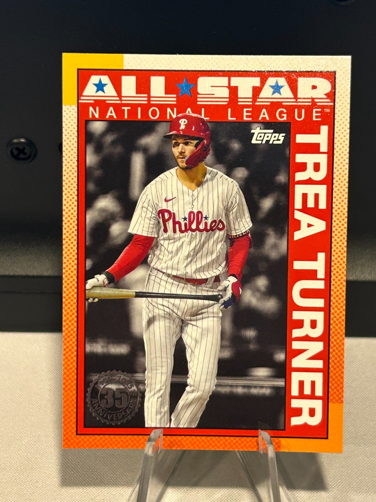 2025 Topps Series 2 - Trea Turner #90AS-9 - 35TH Anniversary