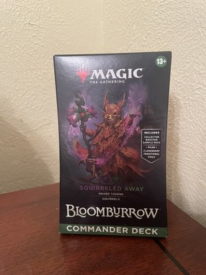 Bloomburrow Commander Deck - Squirreled Away - Magic the Gathering MTG (SEALED)