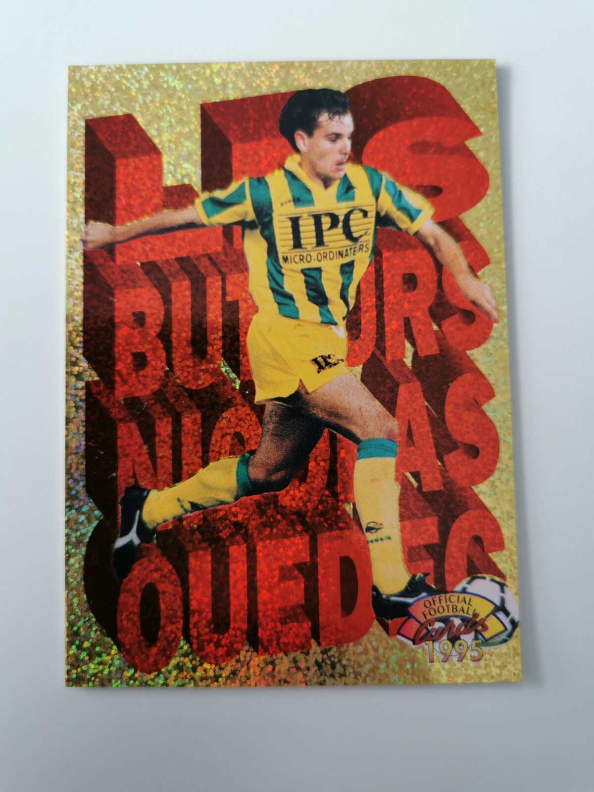 B03 Carte Panini Football 1995 Les Buteurs Nicolas Ouedec Fc Nantes Sportscards Com