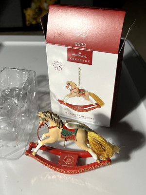 2023 Hallmark Keepsake Ornament 50 Years Of Memories Special Edition Open Box