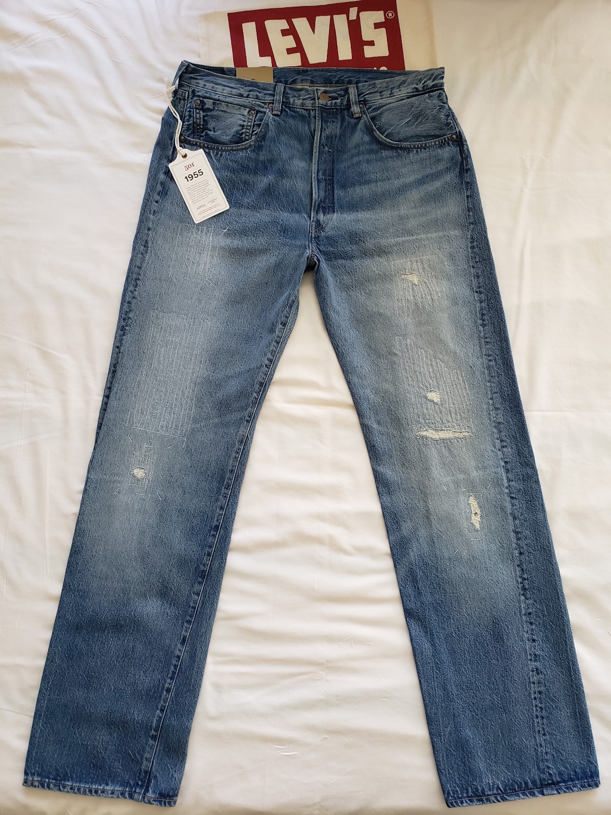 Levi's LVC 501 XX 1955 W34 L34 日本製 LEVI'S 1955 LVC 501 xx Vintage Clothing JAPANESE Red