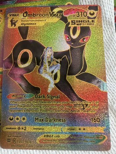ポケモンカード　umbreon ex vmax set product-
