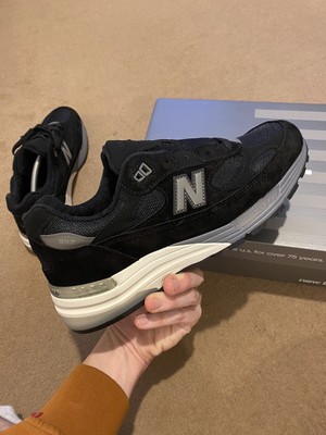 Size UK 9.5 - New Balance 992v1 Black