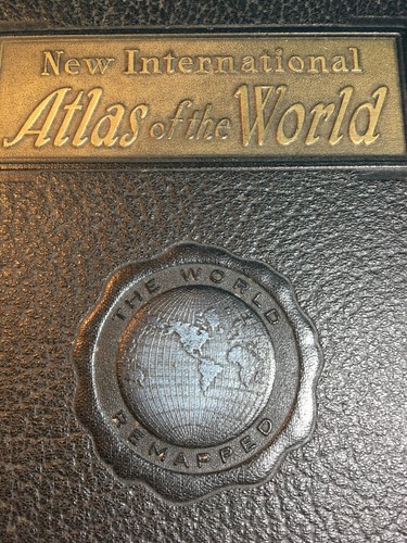 “New 1937 Edition” New International Atlas Of The World, Geographical Publishing
