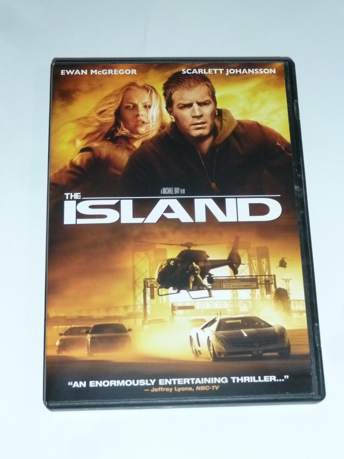 The Island DVD 2005 thriller movie clones Scarlett Johansson