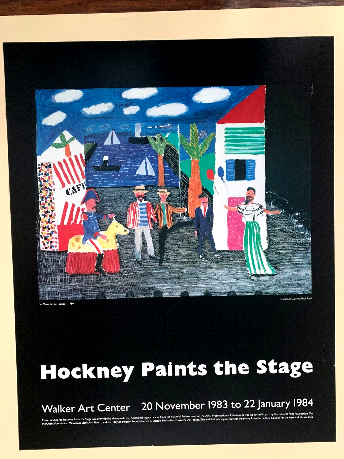 David Hockney - Hockney Paints The Stage 1984 Original