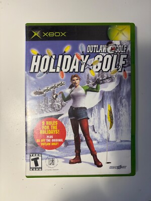 Outlaw Golf Holiday Golf - Original Xbox Game with booklet