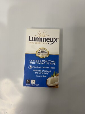 Lumineux Oral Essentials Teeth Whitening 14 Strips (7 Treatments) Exp 10/24